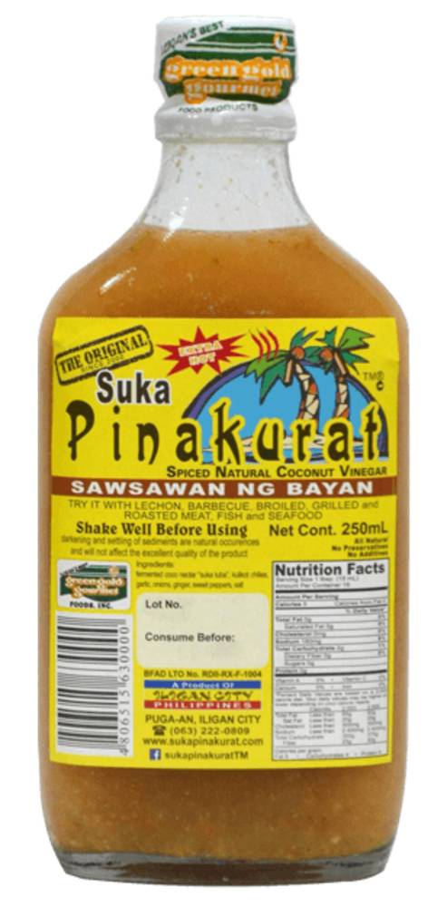 Suka Pinakurat Coconut Vinegar Original (250ml)