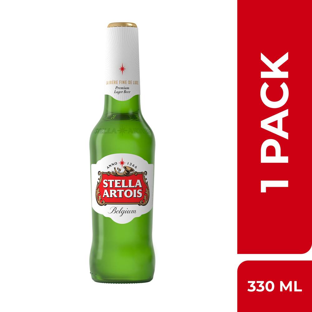 Stella Artois · Cerveza premium lager (330 ml)