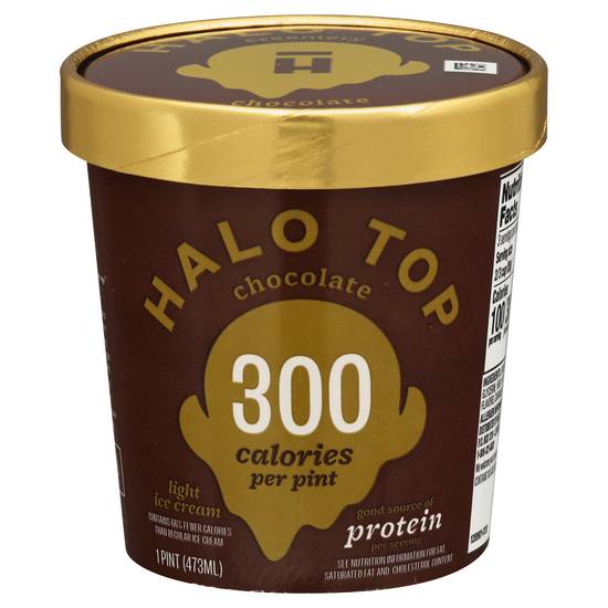 Halo Top Protein Light Ice Cream (chocolate)