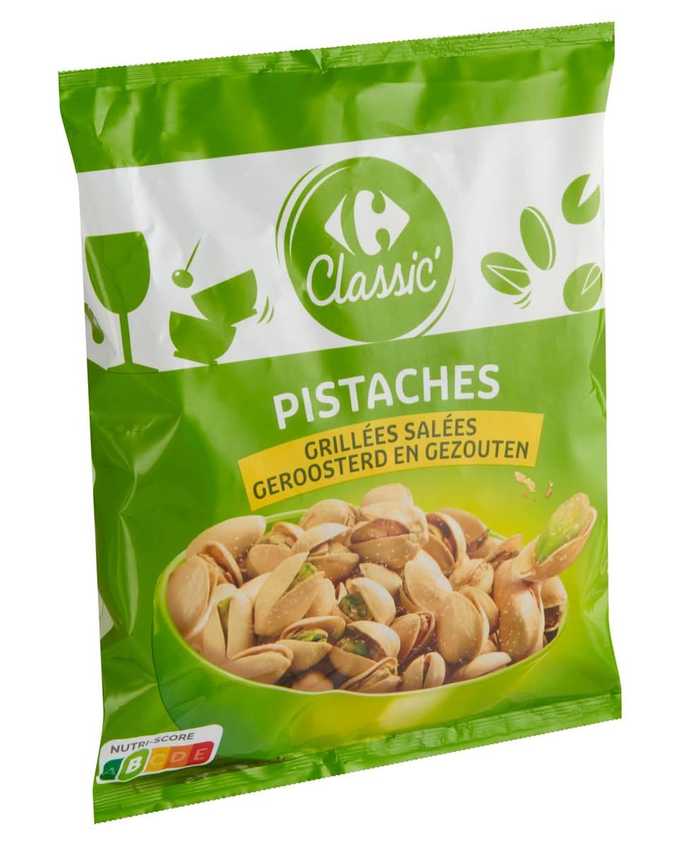 Carrefour Classic'' Pistaches Geroosterd en Gezouten 300 g