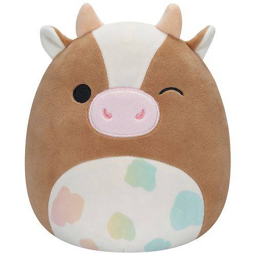 Squishmallows Cow with Rainbow Spotted Belly 14 inch - 1.0 ea