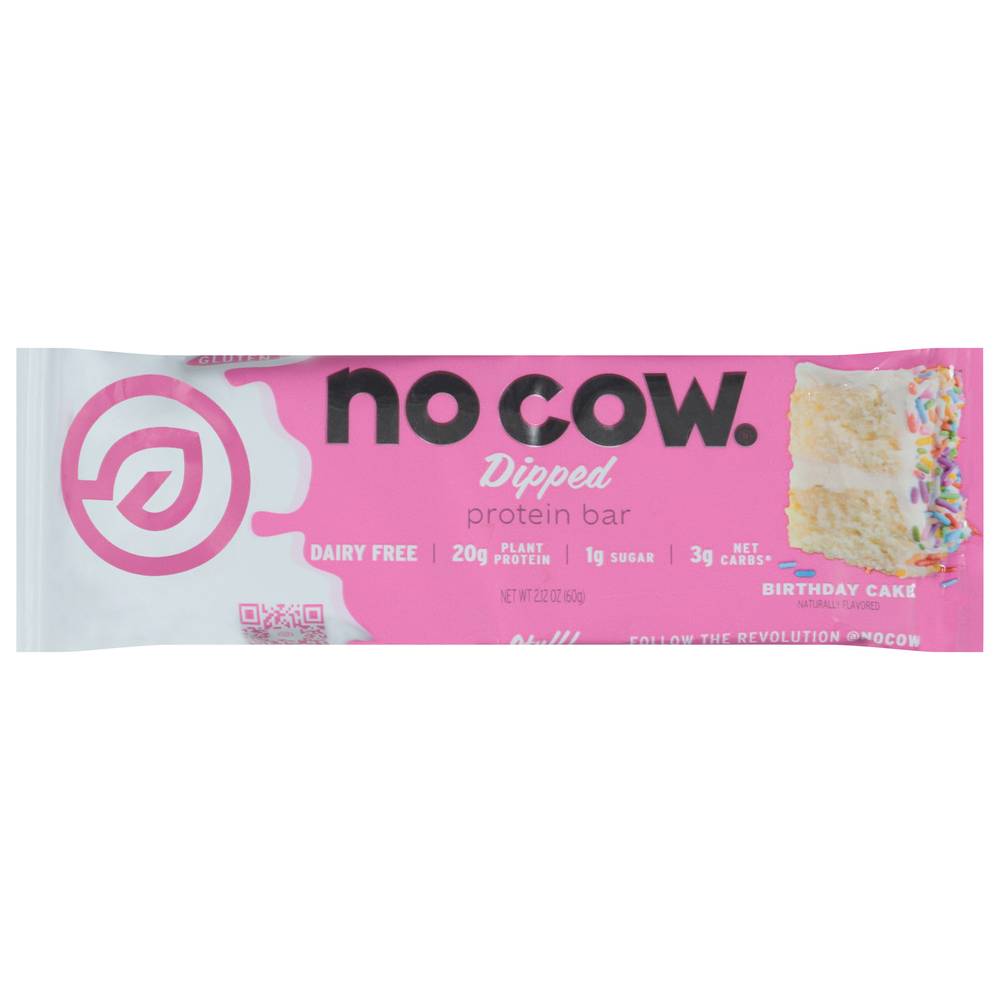 No Cow Protein Bar, Birthday Cake (2.2 oz)