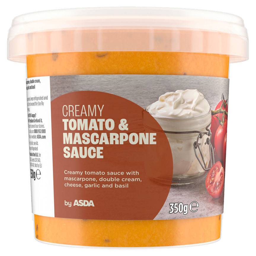 ASDA Creamy Tomato & Mascarpone Sauce (350g)