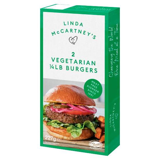 Linda McCartney's Vegetarian Burgers (227g)