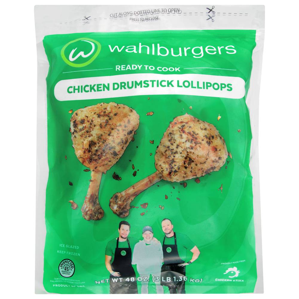 Wahlburgers Chicken Drumstick Lollipops (48 oz)