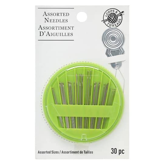 Loops & Threads Needles Set, Assorted (30 ct)