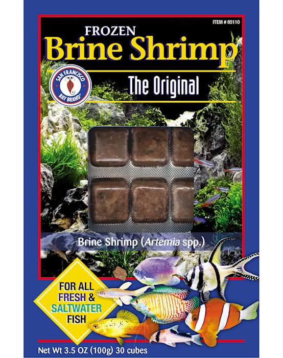 San Francisco Bay Sally's Frozen Spirulina Brine Shrimp