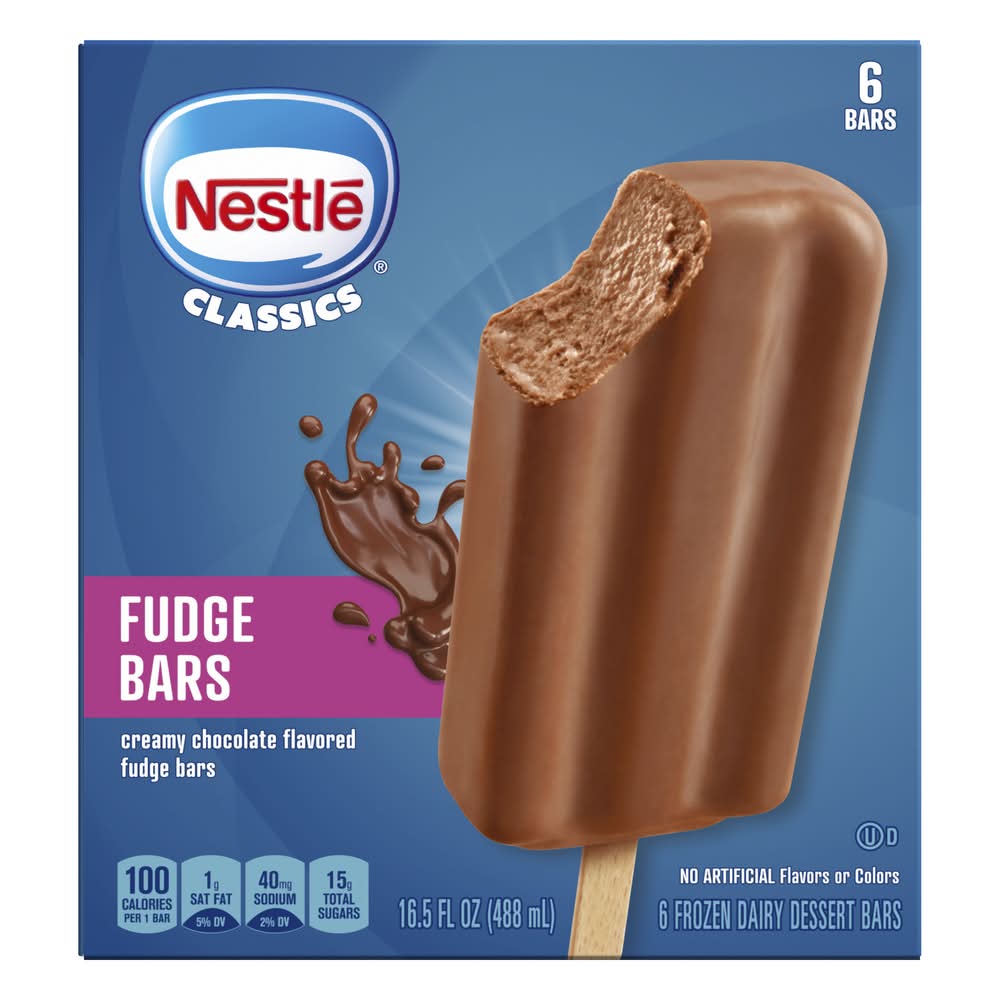 Classics Fudge Bars, Creamy Chocolate (16.5 fl oz)
