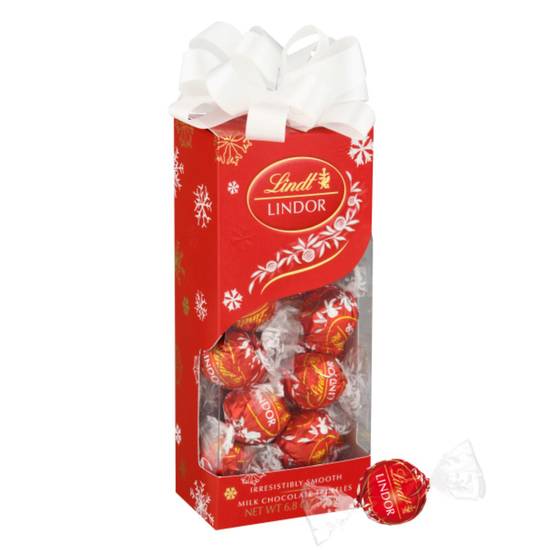 Order Lindt LINDOR Milk Chocolate Candy Truffles Traditions Gift Box, 6.8 oz. food online from Cvs store, LODI on bringmethat.com