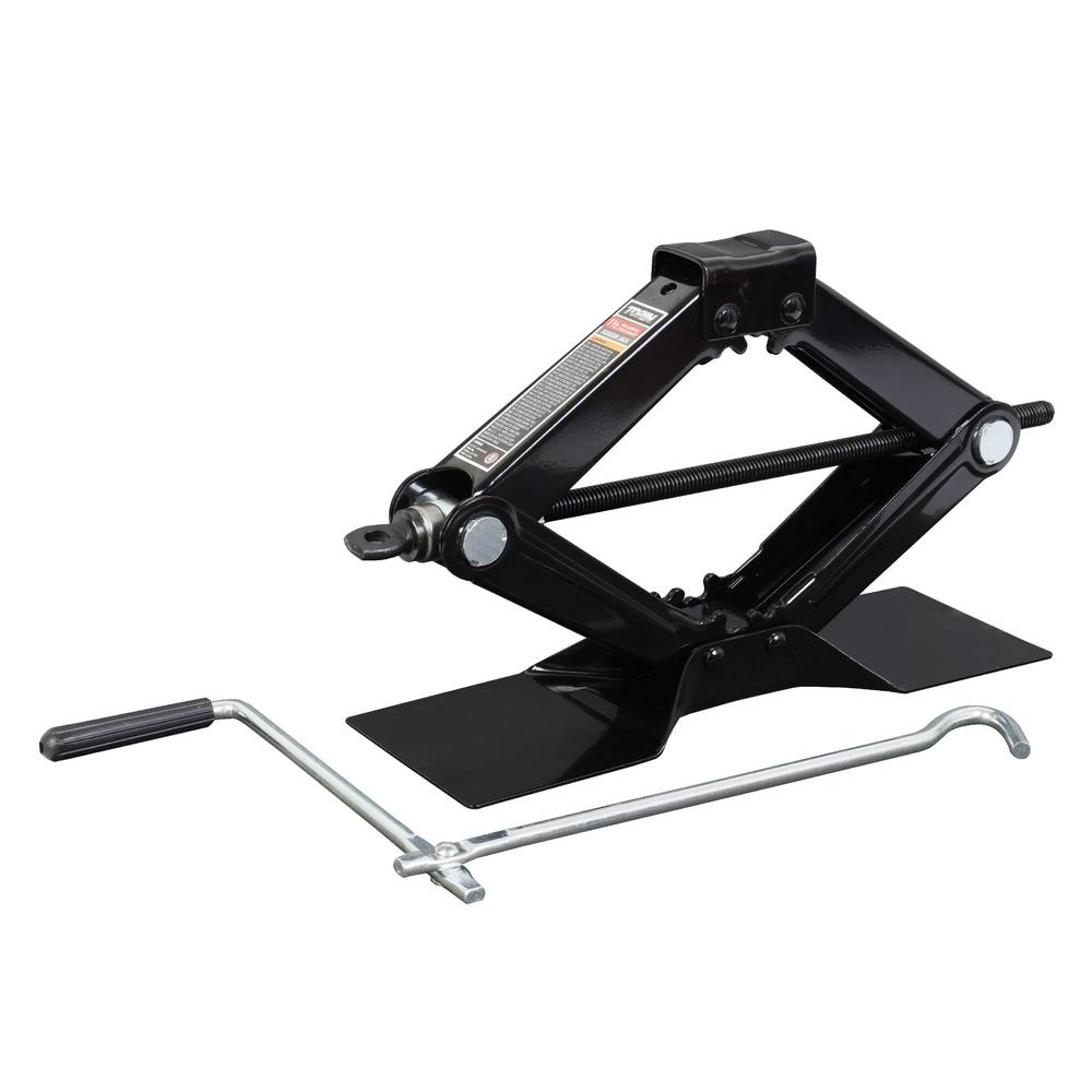 Torin Black 1.5-Ton Steel Hydraulic Scissor Jack | T10152D