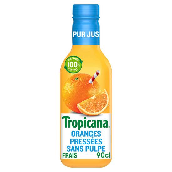 Tropicana - Pur jus pressées sans pulpe (900 ml) (orange)