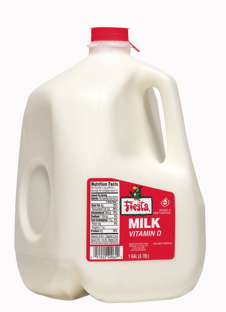 Fiesta Whole Milk (1 gal)