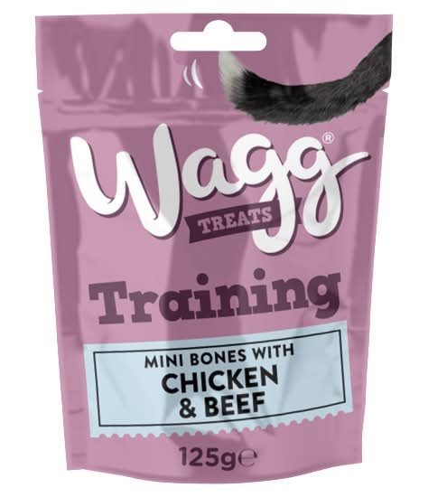 Wagg Training Treats With Chicken & Beef Dog Food (125g)