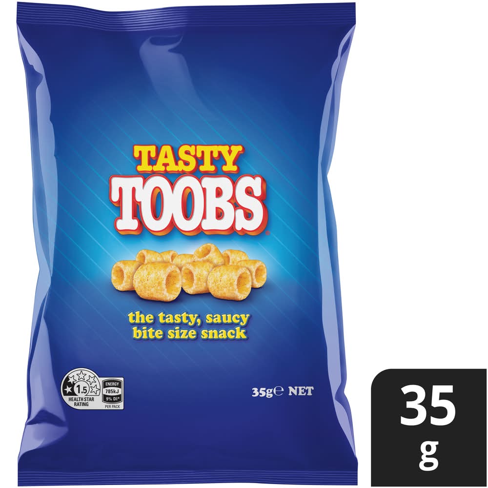 Tasty Toobs Savoury Snack (35g)