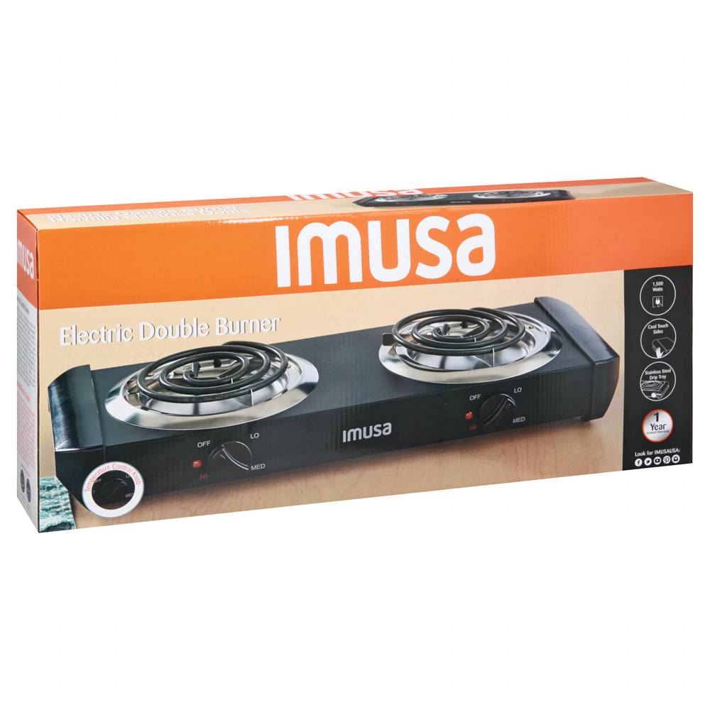 Imusa Electric Double Burner