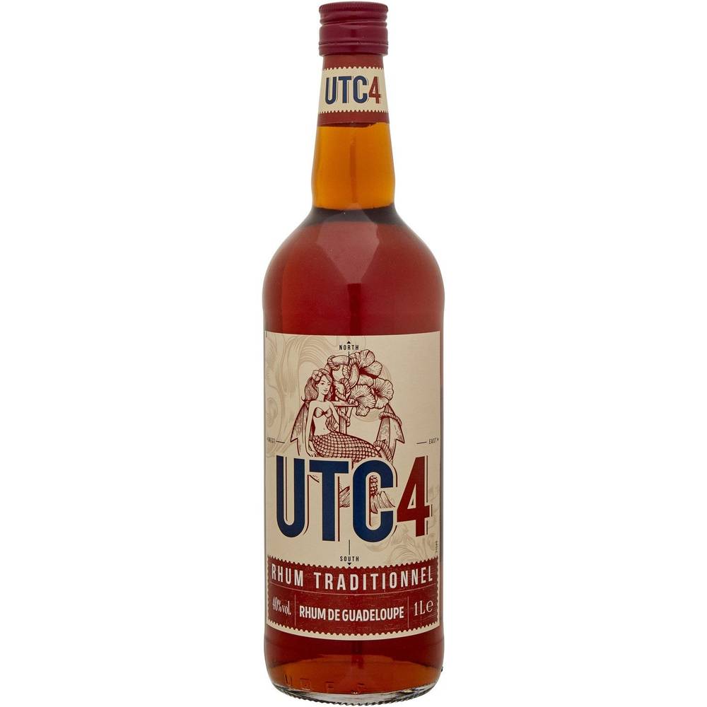 UTC4 - Rhum ambré traditionnel (1L)