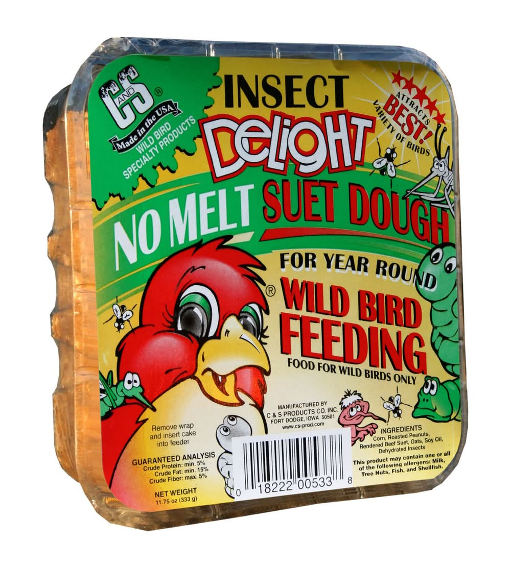 C&S Products Insect Delight Wild Bird Food 11.75 Oz