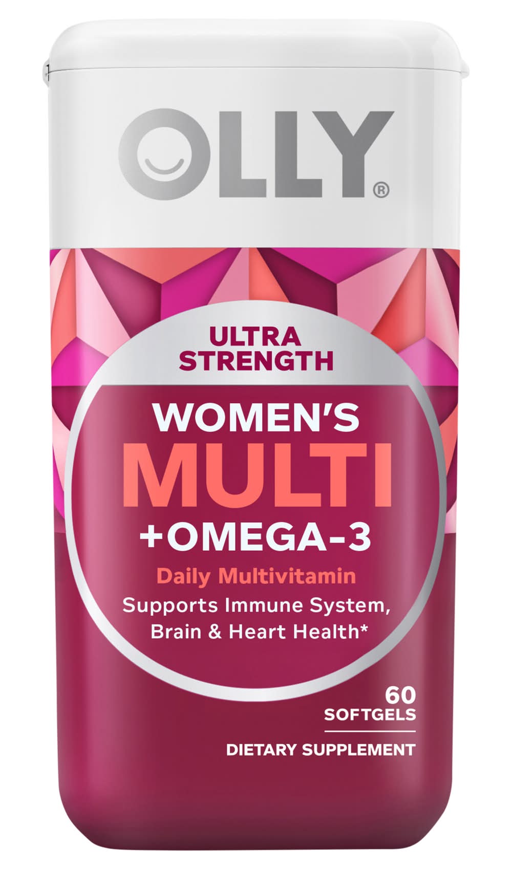 Olly Ultra Softgels Women's Multi + Omega-3 (4.8 oz)