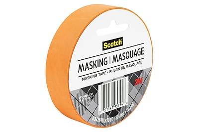 Scotch Expressions Masking Tape, Decorative Orange