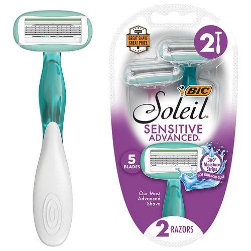 BIC Soleil Sensitive Advanced Razors - 2.0 ea