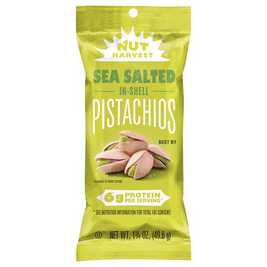 Nut Harvest Pistachios in Shell Sea Salted