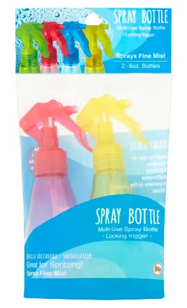 Multi Use Spray Bottle, Pink-Yellow (2 ct)