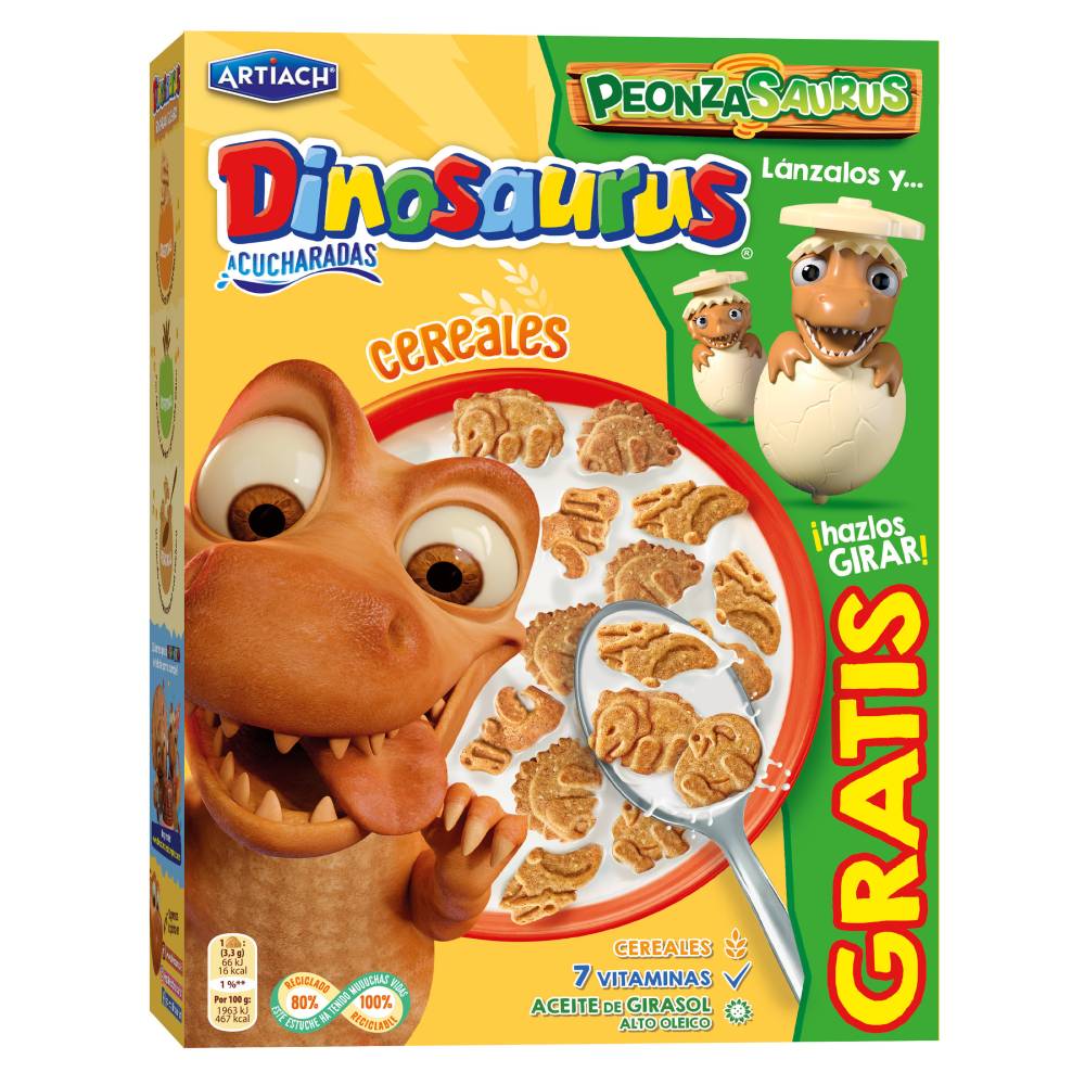 Galletas Dinosaurus de cereales 320gr