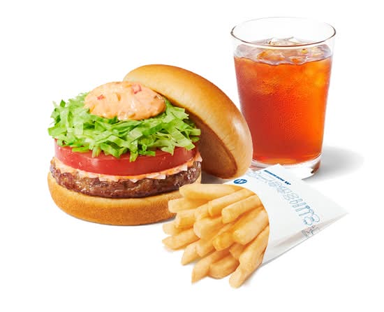 モス野菜バーガードリンクセット