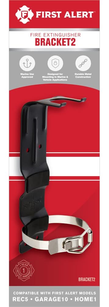 First Alert Multipurpose Residential Fire extinguisher bracket