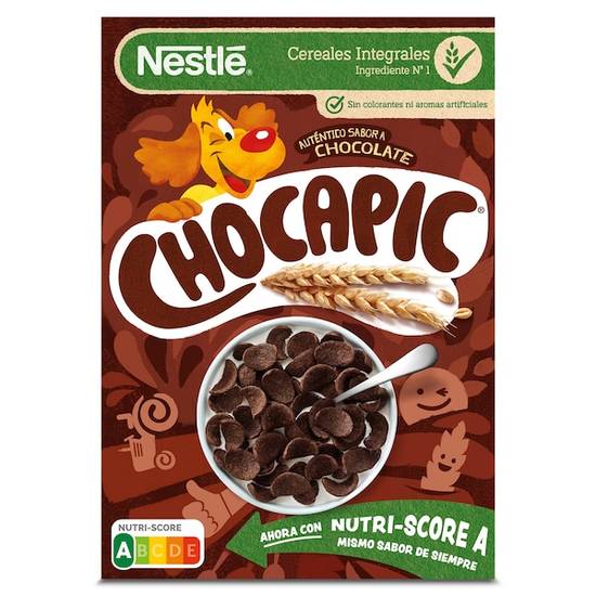 Cereales integales con chocolate Nestlé Chocapic caja 375 g