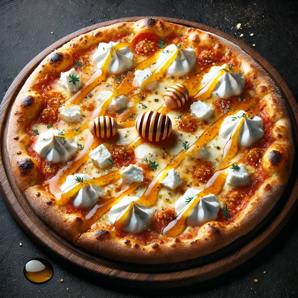 🍕 Pizza Chévre Miel