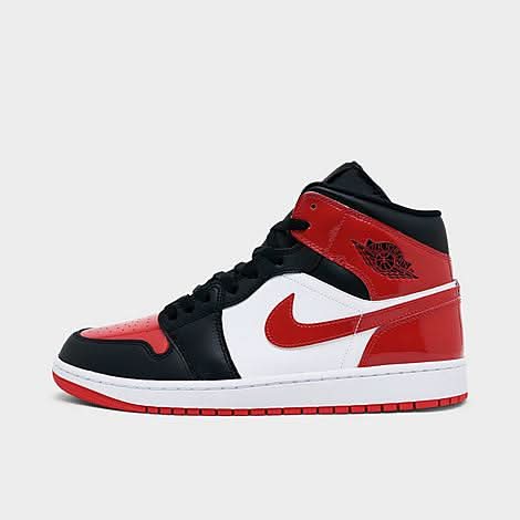 womens air jordan retro 1 mid se casual shoes