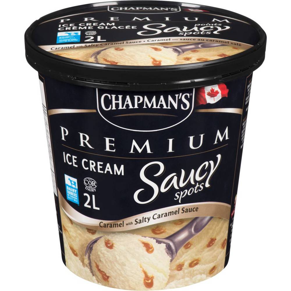 Chapman's sauce caramel salé (2 l) - ice cream sandwich, salty caramel (2 l)