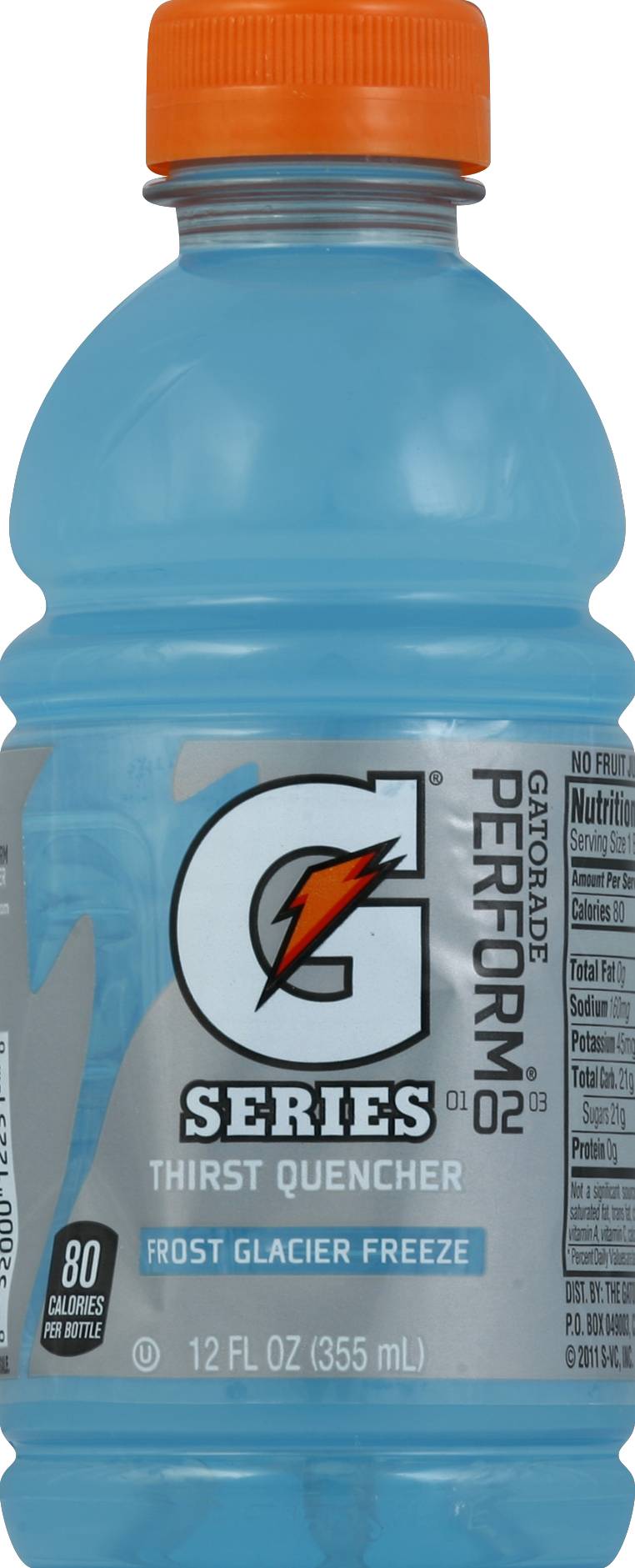 Gatorade Frost Thirst Quencher, Glacier Freeze (12 x 12 fl oz)