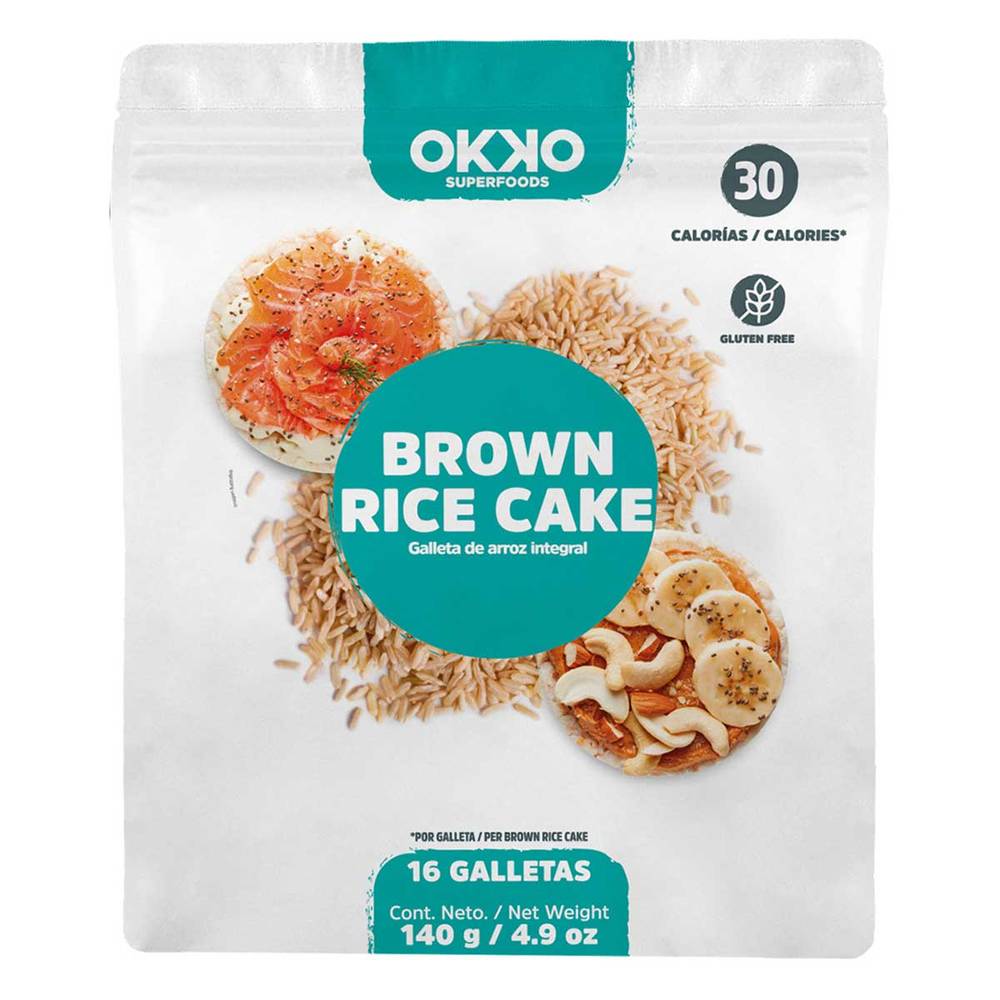 OKKO · Galleta arroz integral (140 g)