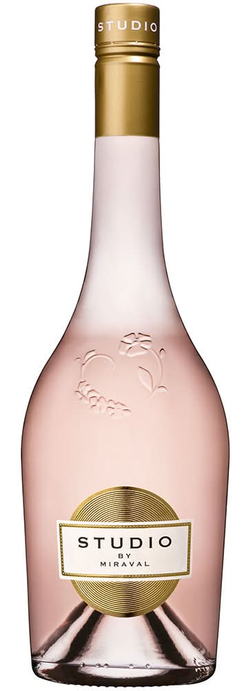 Miraval Cotes De Provence French Studio Rose Wine (750 ml)