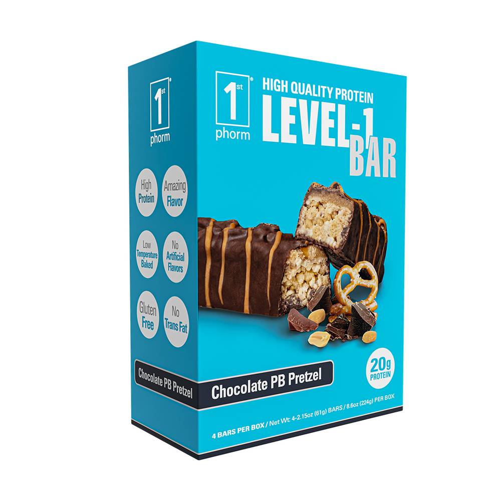 1St Phorm Level-1 Chocolate Peanut Butter Pretzel 4Pk (4 pk)