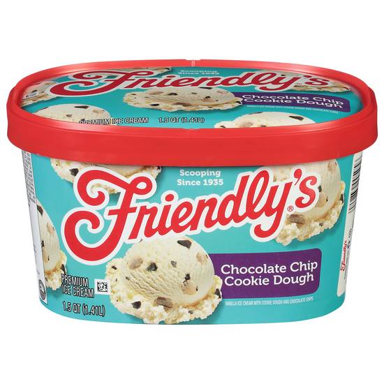 Friendly's Chocolate Chip Cookie Dough Ice Cream (1.5 qt)