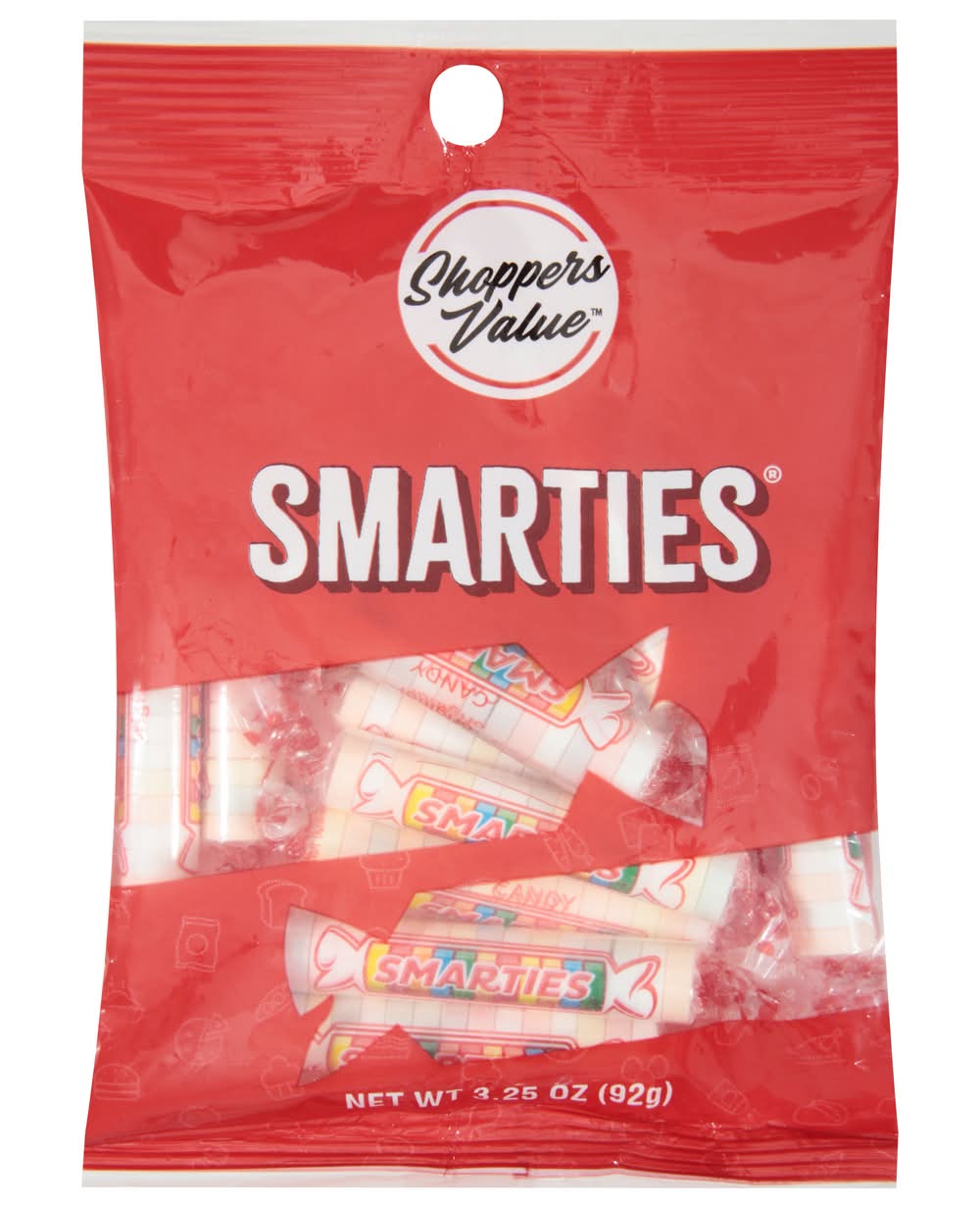 Shoppers Value Smarties Candy (3.3 oz)