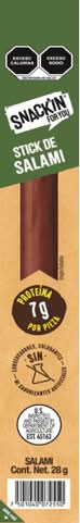 Snack’in For You · Barra de salami (28 g)