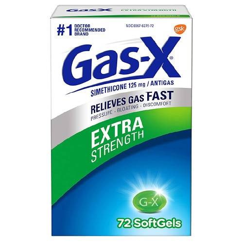 Gas-X Gas Relief Extra Strength - 72.0 ea