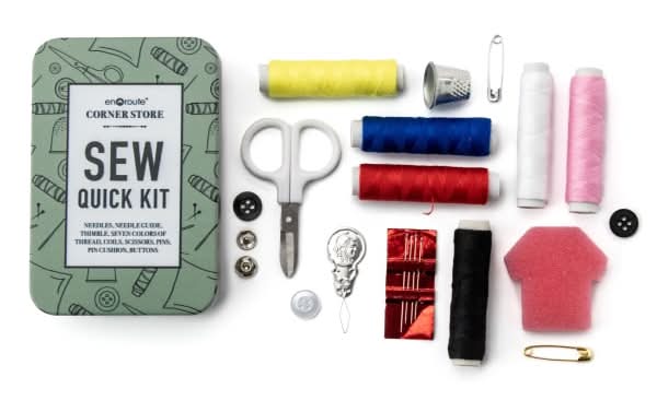 DM Merchandising En Route Corner Store 20-Piece Sewing Kit, Assorted Colors