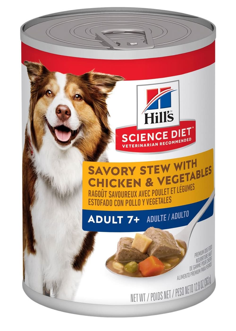 Hill's Science Diet Savory Stew with Chicken & Vegetables Adult 7+ Dog Food, 12.8 oz