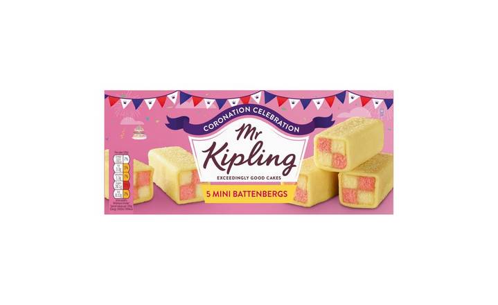 Mr Kipling Mini Battenbergs 5's (522938) 