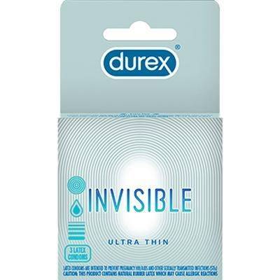 DUREX Preservativo Invisible x3 91003