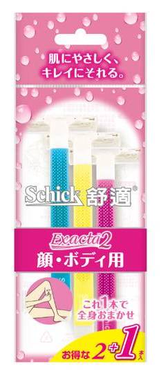 舒適舒絲仕女輕便刀2入#4710117601637