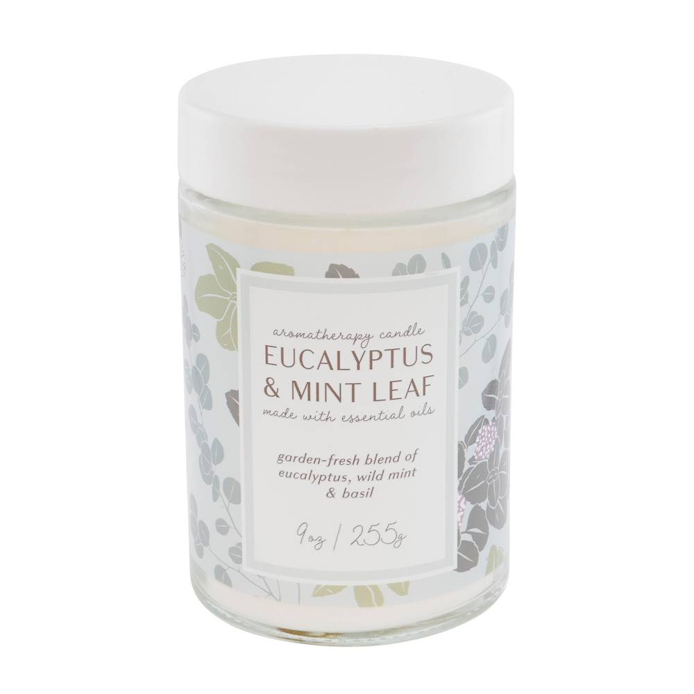 Northern Lights Aromatherapy Candle, Eucalyptus & Mint, 9 oz