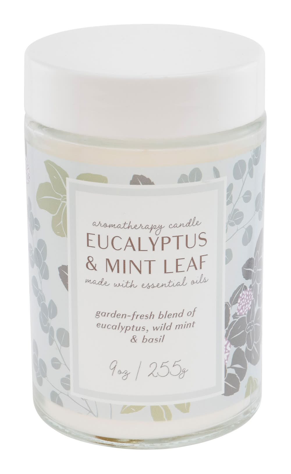 Northern Lights Candles Aromatherapy Candle, Eucalyptus-Mint (9 oz)