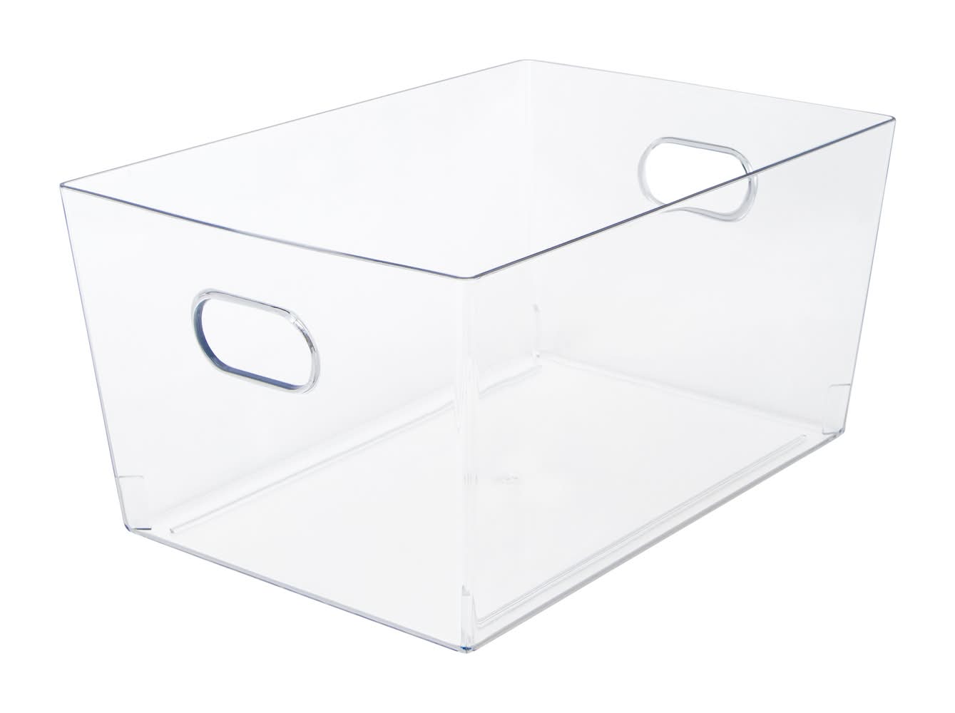 Plastic Storage Bin Clear