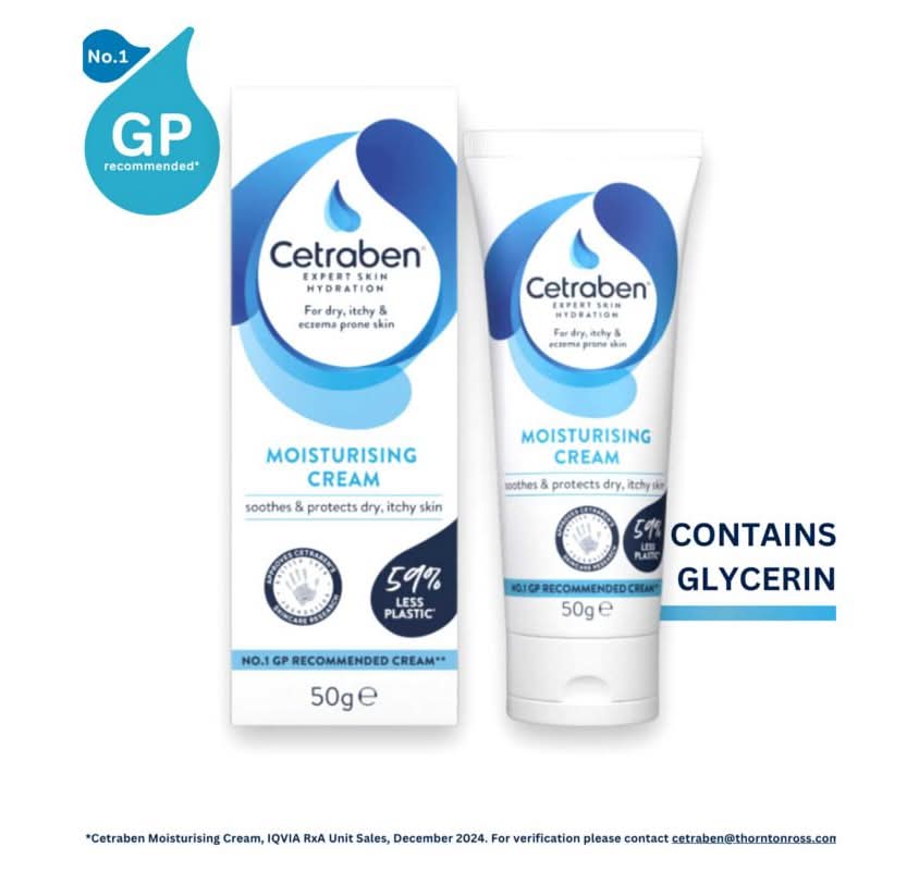 Cetraben Moisturising Body And Face Cream 50G